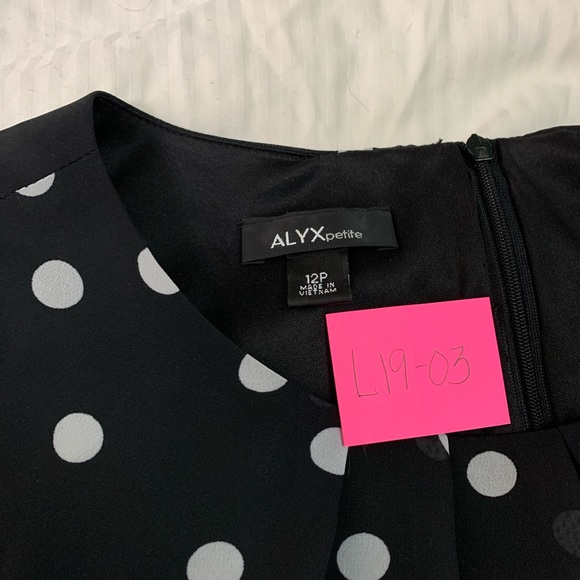 ALYX Petite Polka Dot Dress - Picture 3 of 6